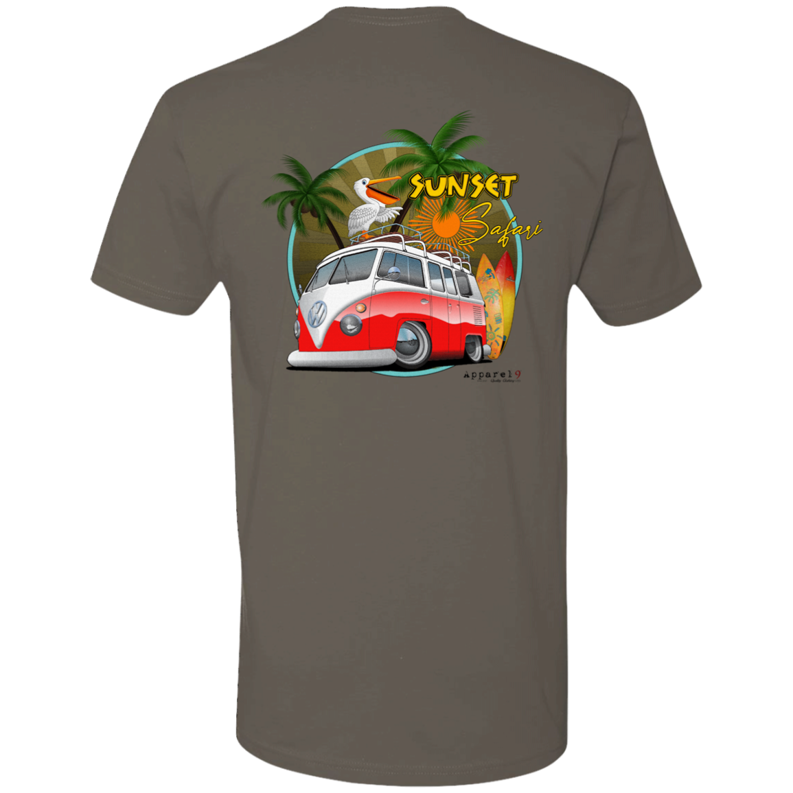 Sunset Safari 2022- NL3600 Premium Short Sleeve T-Shirt - Image 2