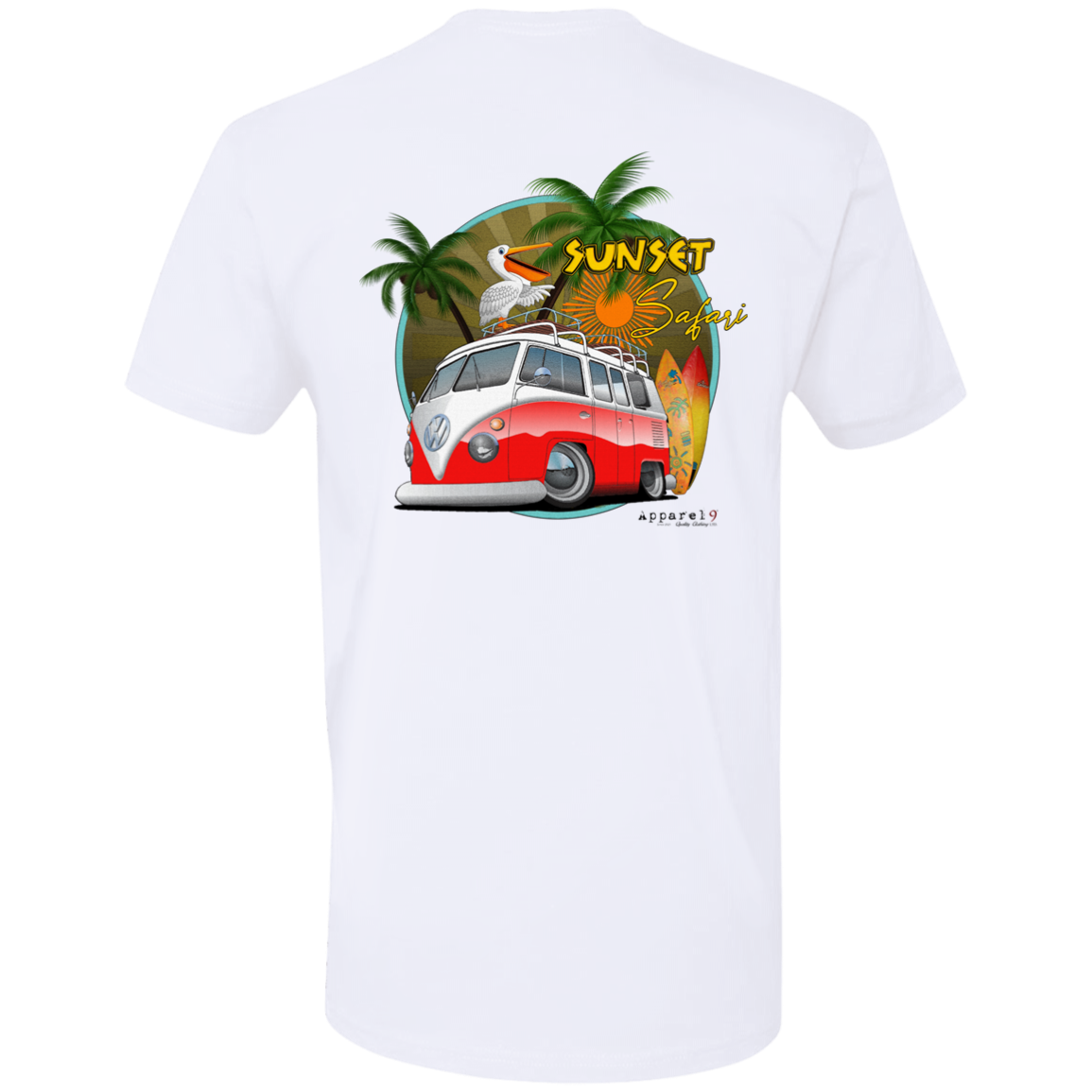 Sunset Safari 2022- NL3600 Premium Short Sleeve T-Shirt - Image 4